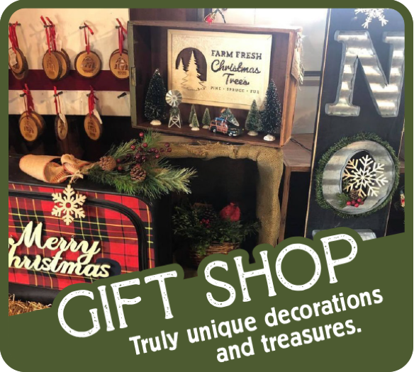 Christmas Gift Shop at Moore Family Farm